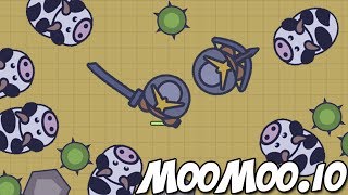 MooMoo.io Samurai, Cows, Deserts & New Weapons (MooMoo.io New Update, Cows, Bulls & Desert Biome screenshot 2