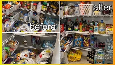 Pantry Organization | Pantry Transformation | Pantry Declutter and Organization 2022 |  Dollar Tree