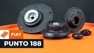 How to replace Suspension top mount on FIAT PUNTO (188) - video tutorial