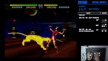 KILLER INSTINCT (1994) : ORCHID TUTORIAL (Move List)