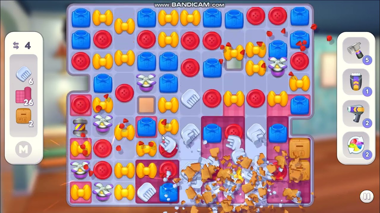 Makeover Match - Swap & Style level 228 no power-ups