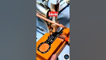 easy soldering tutorial #pfix #diy #fix #diyelectronics #solderingequipment #solderingtool