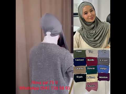 NOVA PRATİK ŞAL 75 TL#şalbağlama#tesettür #salbaglamavideosu #pratikşal #şal #hazırşal #hijab #shawl