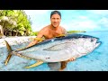 Giant tuna catch and cook