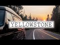 EXPLORING YELLOWSTONE NATIONAL PARK | van life summer