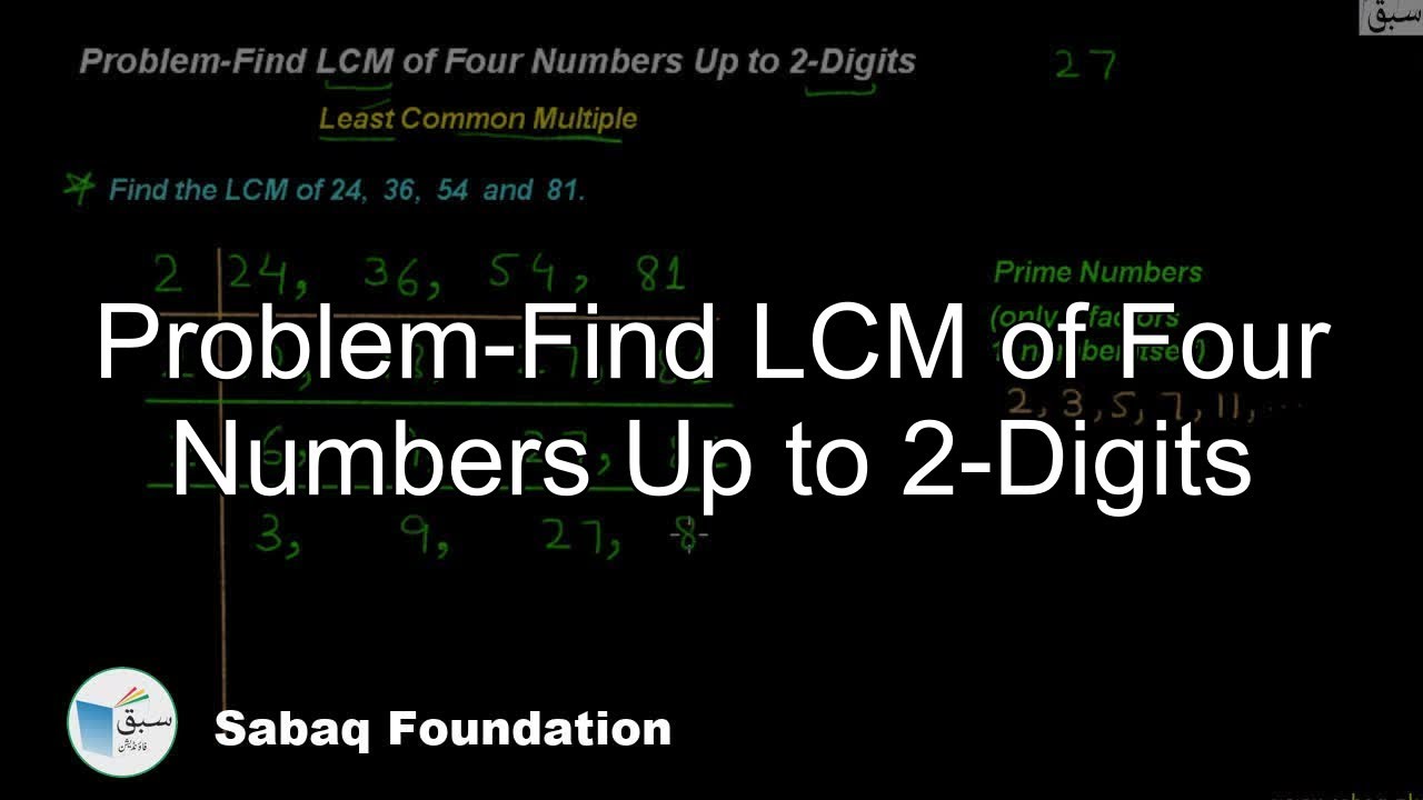 problem-find-lcm-of-four-numbers-up-to-2-digits-math-lecture-sabaq-pk-youtube