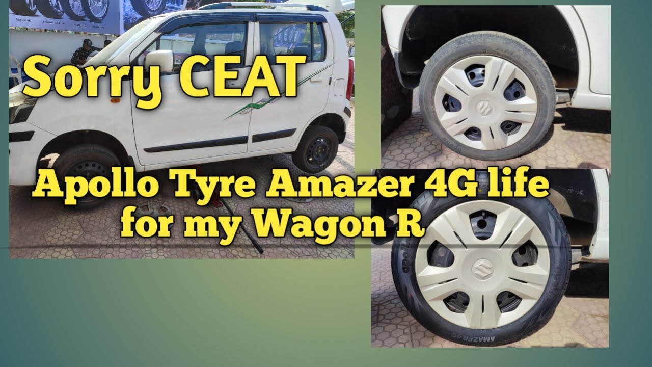 Apollo Amazer 4G Life Tyre | 155/65 R14  | Apollo tyres for Wagon R vxi | Vadodara