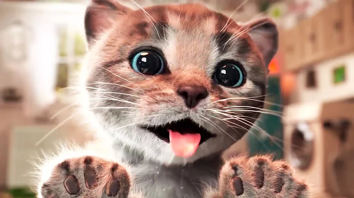 Watch the video about LITTLE KITTEN'S ADVENTURE cartoon funny video for **** cartoon about cats #MM