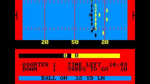 American Football  ~ Amstrad CPC 464