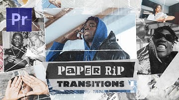 Paper Rip Transitions Tutorial for Premiere Pro