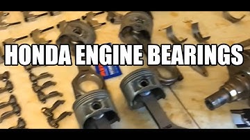 B18 Main & Rod Bearing Identification | Auto to manual swap engine build August 2020