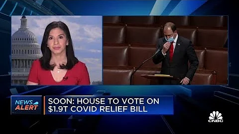 House reconvenes as lawmakers prepare to vote on $1.9 trillion Covid relief bill