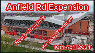 Anfield Road Expansion - Liverpool FC - 10th April 2024 - Latest Progress Update #ynwa by CP OVERVIEW 7,976 views 1 month ago 8 minutes, 26 seconds