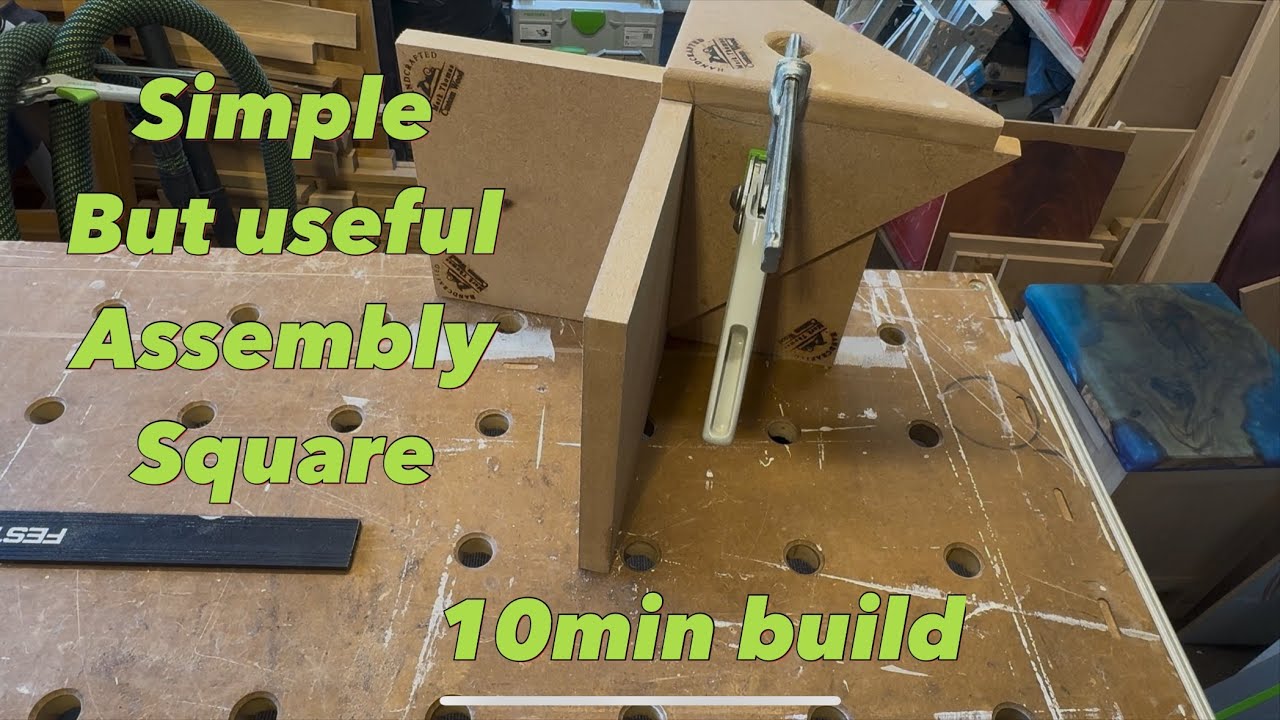 Make your own assembly square (many uses ) #DIY #woodworking 