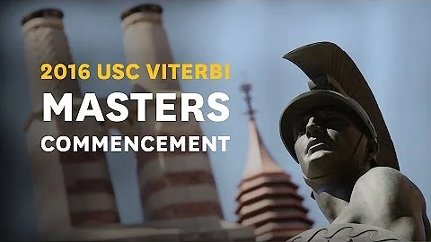 2016 USC Viterbi Masters Commencement