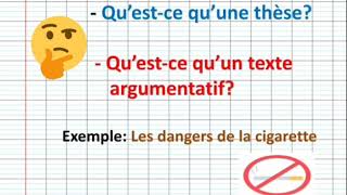 Différence entre essai argumentatif et explicatif