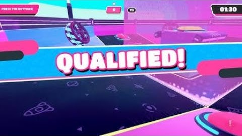 Fall Guys button bashers but i qualified in 0.1 seconds