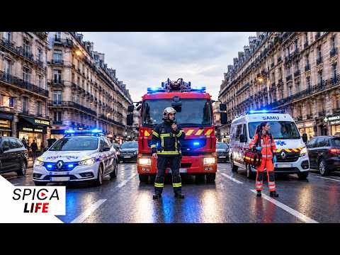 Police, EMS, and Firefighters in PARIS: Intervention on all fronts