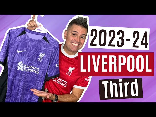 LIVERPOOL PURPLE KIT 🔥 Nike 2023-24 Liverpool Third Shirt Review