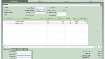 How to View and Edit Invoices in Cashflow Manager Small Business Accounting Software