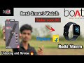 Best Smart watch Under 2000 RS.⚡ boAt Storm Watch Unboxing and Review 🔥