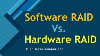Software RAID Vs. Hardware RAID | Tech Arkit screenshot 4