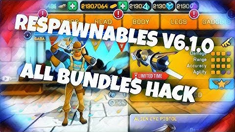 RESPAWNABLES V6.1.0 HACK MOD/APK UNLOCK ALL BUNDLES WITH PROOF