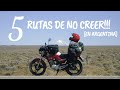 5 RUTAS y CAMINOS de NO CREER en ARGENTINA 🇦🇷 🤯 💯