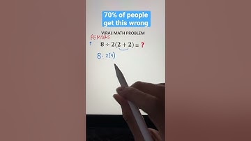 PEMDAS Math Problem | Algebra Fundamentals | JusticeTheTutor #math #shorts #maths #mathstricks