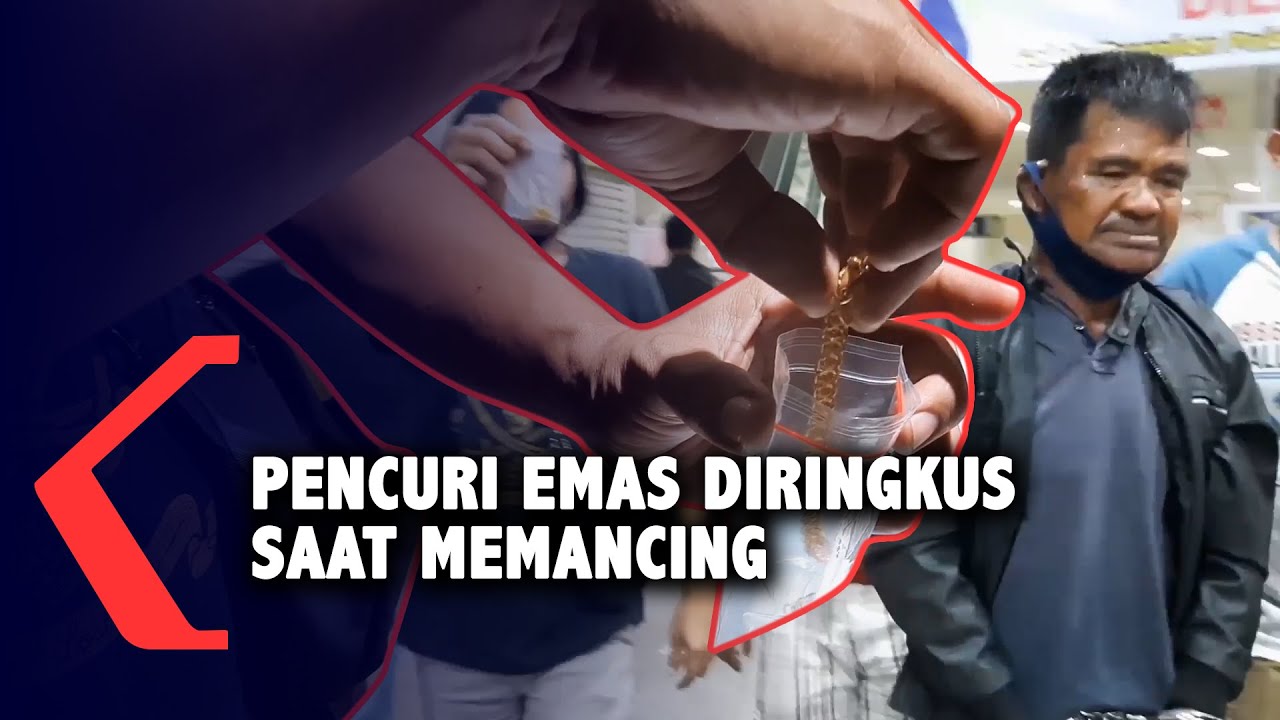 Sedang Asik Memancing, Pencuri Eemas Diringkus Petugas