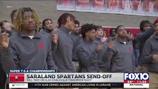Saraland Spartans headed to Tuscaloosa to defend 6A State Championship