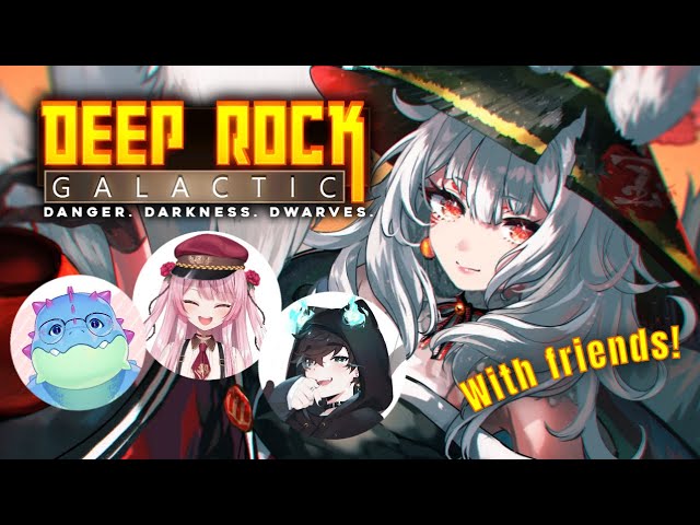 【DEEP ROCK GALACTIC】w/ Rosemi, Scarra & Sykkuno~【NINA KOSAKA - NIJISANJI】のサムネイル