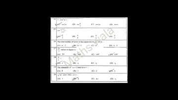 1st Year #mathematics Lahore Board Group-II solved #1stYearMathPaper2023 #11math solve mcq g2