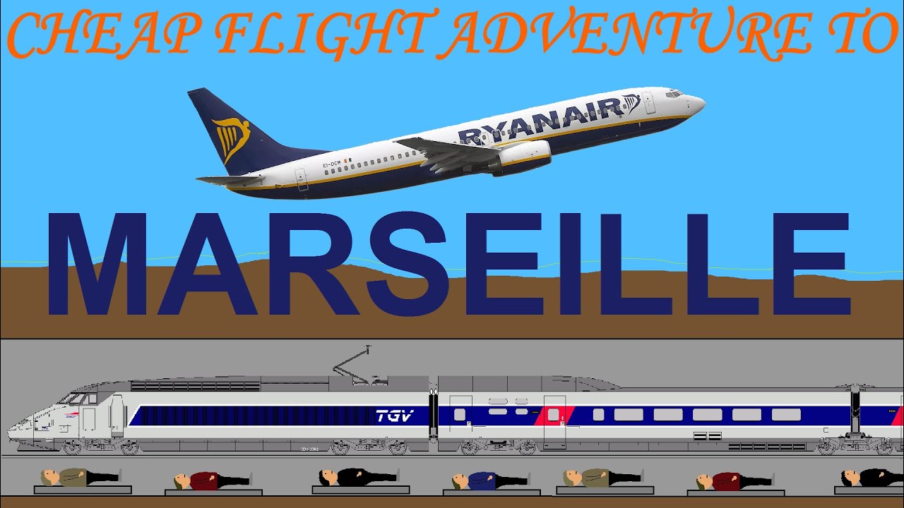 Cheap flight adventure to Marseille YouTube