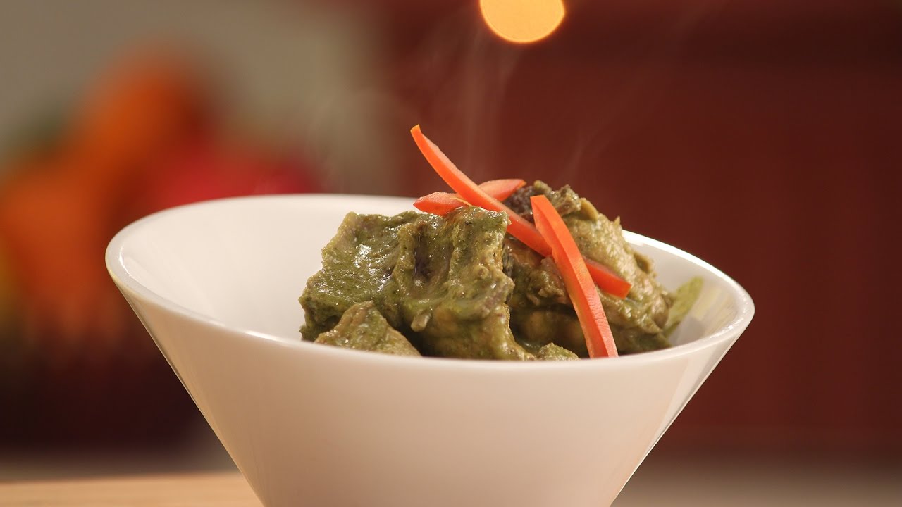 Green Masala Chicken Curry | 5 Best Chicken Curries | Sanjeev Kapoor Khazana
