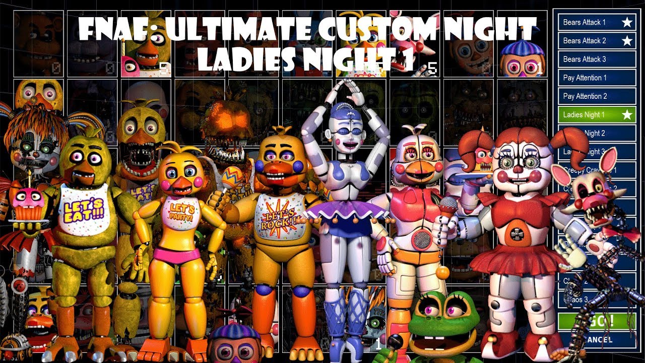 Ultimate Custom Night - Ladies Night 2 