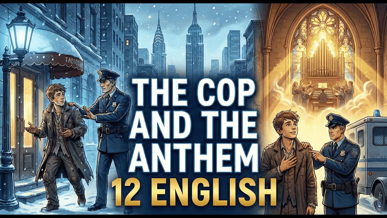 The Cop And The Anthem | 12 English | HSC Board | Marathi |  Ganesh Mudegaonkar