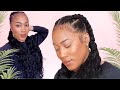 Feed In Bohemian Braids | Curly Ends