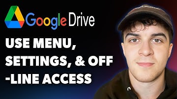 How to Use Google Drive Menu, Settings, and Offline Access (Full 2025 Guide)