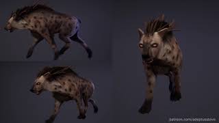 Wild Life Enemy - Hyena Movement Preview