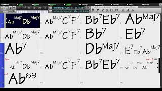 BACKING TRACK - HOW COME YOU DO ME LIKE YOU DO (Gene Austin, Roy Bergere) Ab 180 BPM SWING