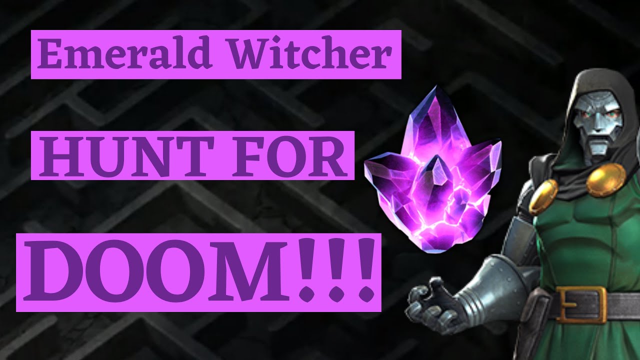 Emerald  Witcher Crystal Opening Hunt For Doom