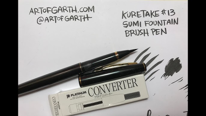 Kuretake Fountain Brush Pen No.13 Black