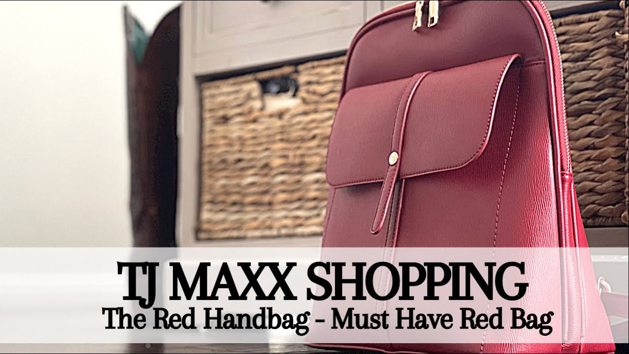 My Red Handbag, RED Miztique Affordable Backpack