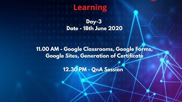 FDP on ICT/LMS tools for Online Teaching Learning Day 3