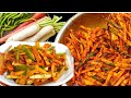        instant gajar muli mirch ka achar  mix achar achar