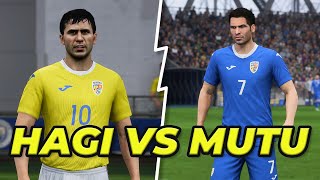 Gheorghe Hagi VS Adrian Mutu în FIFA 23 🔥