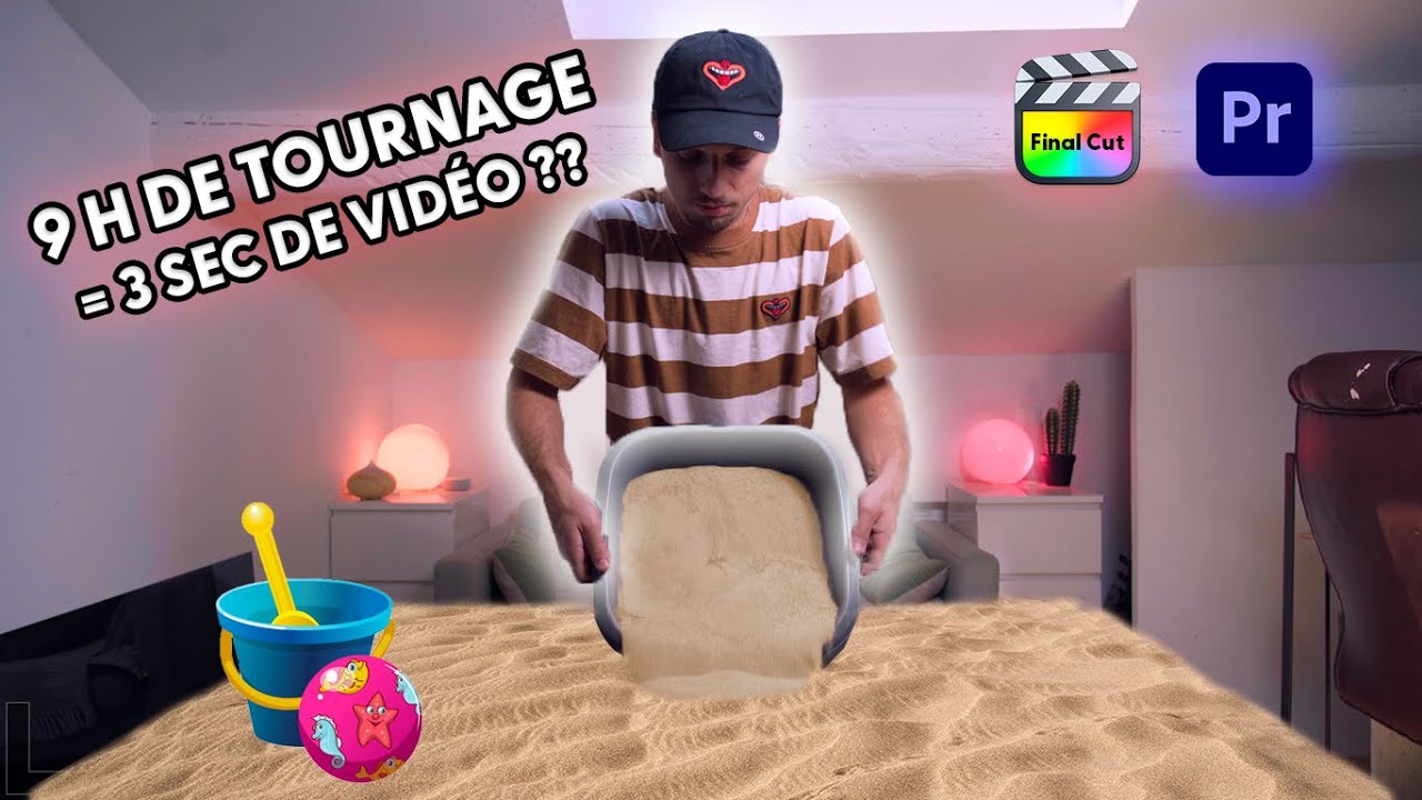 Faire une PUB rapidement à la maison ? Tuto montage et backstage - YouTube