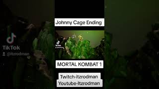 Johnny Cage ending was ??? mk1johnnycagecombos bestkameo mk1subzero youtubeshorts mortalkombat1