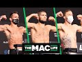 Khabib Nurmagomedov, Justin Gaethje & Michael Chandler all make championship weight at UFC 254